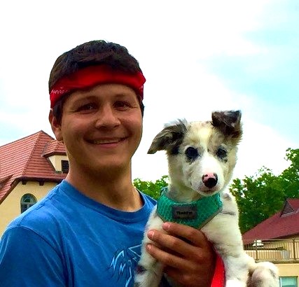 Mallet Reid PhD and Dog