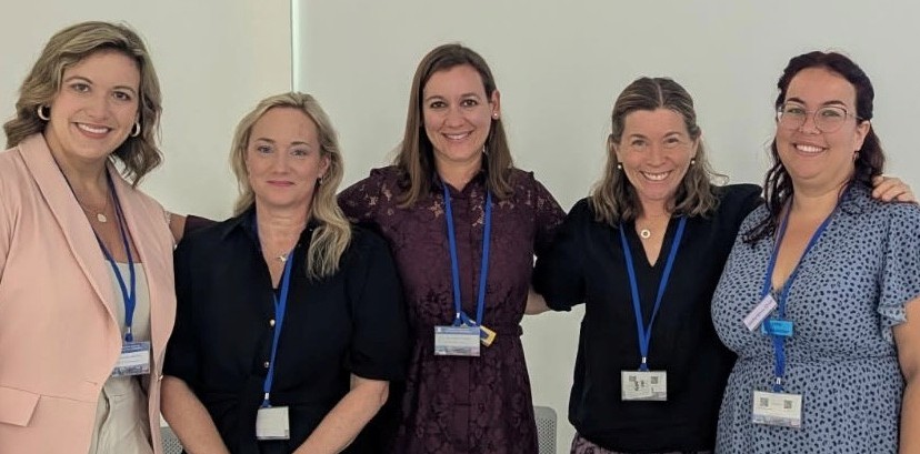 Drs. Brittany Barber Garcia (Helen DeVos Children’s Hospital/Corewell), Emma Ramsay Milford (University of Gothenburg, Sweden), Natoshia Cunningham (Michigan State University), Asa Nilses (Center for Progress in Children's Mental Health, Gothenburg, Sweden) and Rocio de le Vega (University of Malaga, Spain)